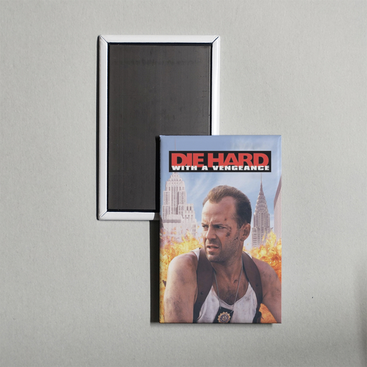 Die Hard With a Vengeance Mini Movie Fridge Magnet