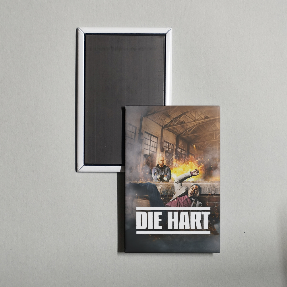 Die Hart Mini Movie Fridge Magnet