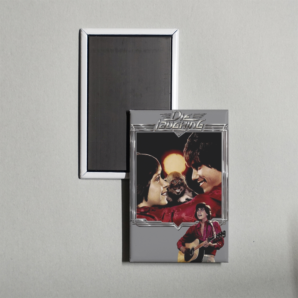 Die Laughing Mini Movie Fridge Magnet