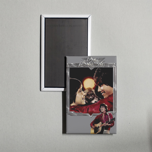 Die Laughing Mini Movie Fridge Magnet