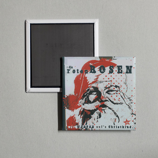 Die Roten Rosen - Wir warten auf's Christkind (Deluxe-Edition mit Bonus-Tracks) Album Cover Fridge Magnet