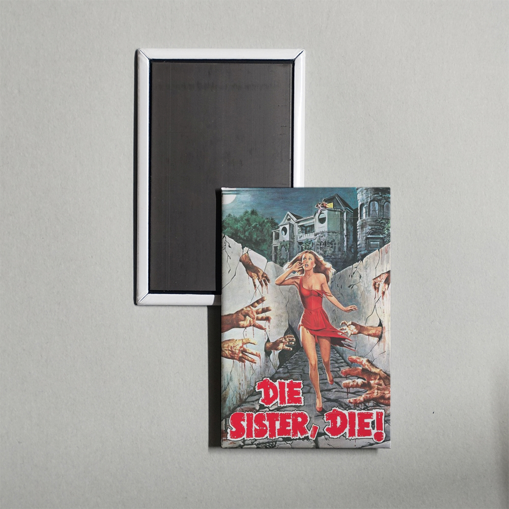 Die Sister, Die! Mini Movie Fridge Magnet