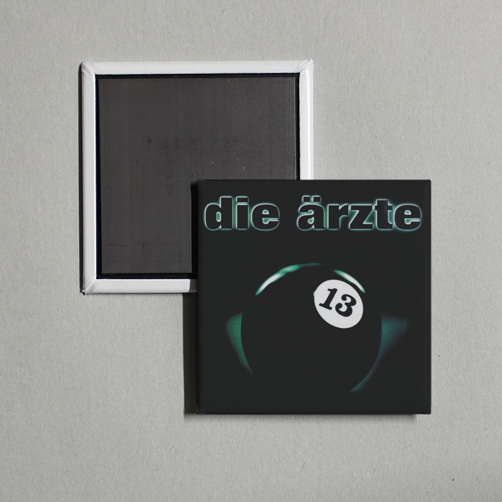 Die Ärzte - 13 Album Cover Fridge Magnet