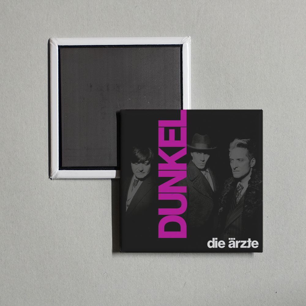 Die Ärzte - DUNKEL Album Cover Fridge Magnet