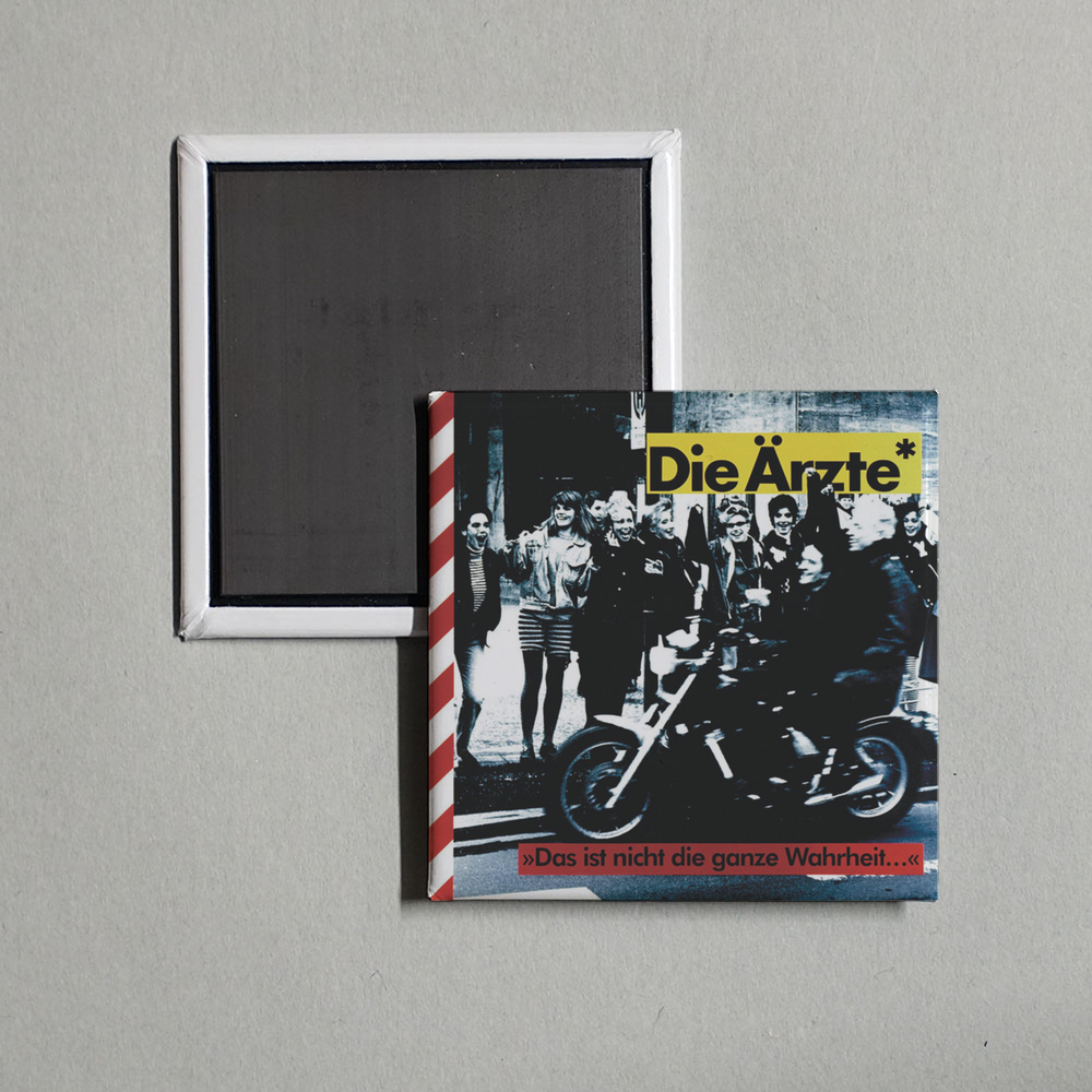 Die Ärzte - Das Ist Nicht Die Ganze Wahrheit... Album Cover Fridge Magnet