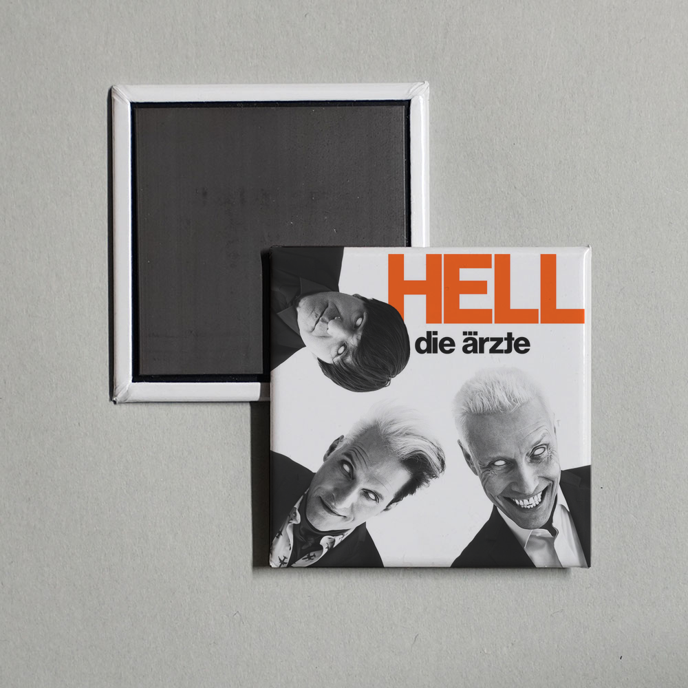 Die Ärzte - HELL Album Cover Fridge Magnet
