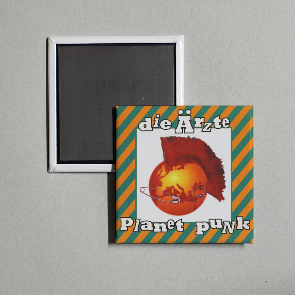 Die Ärzte - Planet Punk Album Cover Fridge Magnet
