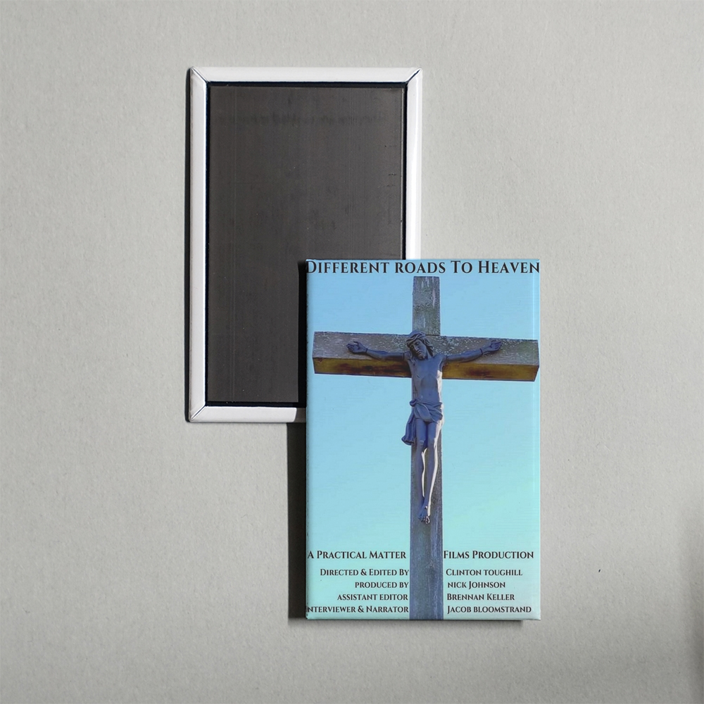 Different Roads To Heaven Mini Movie Fridge Magnet