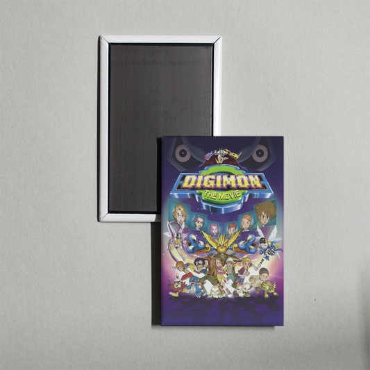 Digimon The Movie Mini Movie Fridge Magnet