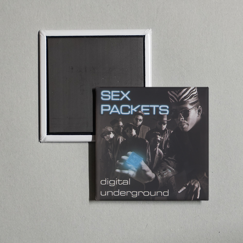 Digital Underground - Sex Packets Album Cover Fridge Magnet