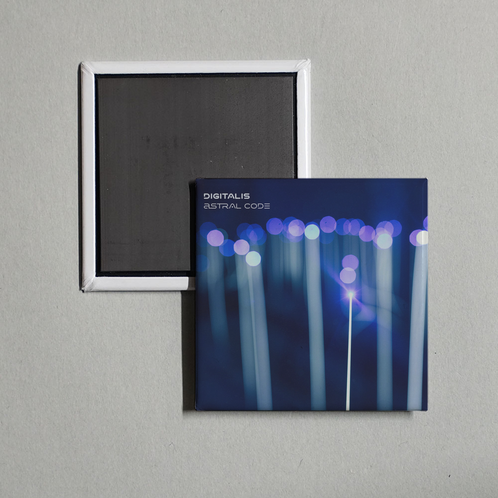 Digitalis - Astral Code Album Cover Fridge Magnet