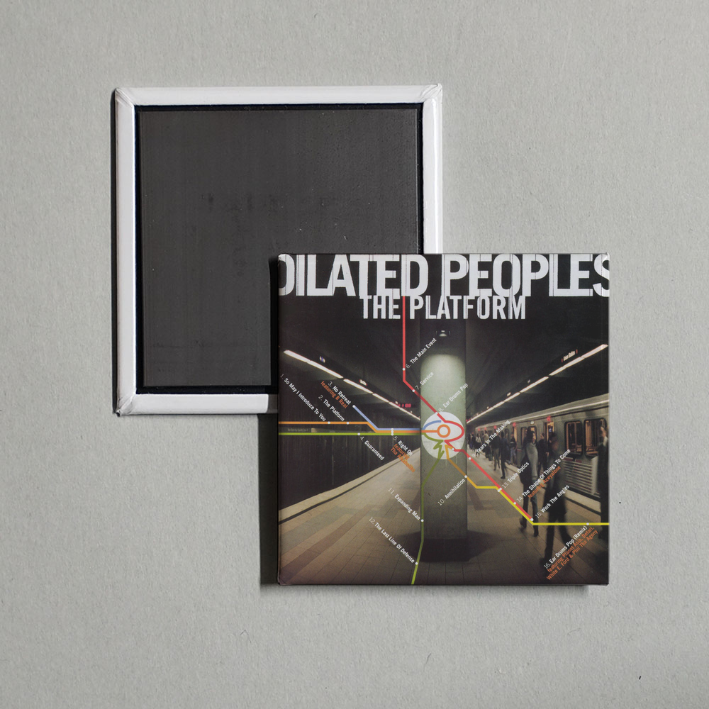 Dilated Peoples - The Platform Album Cover Fridge Magnet