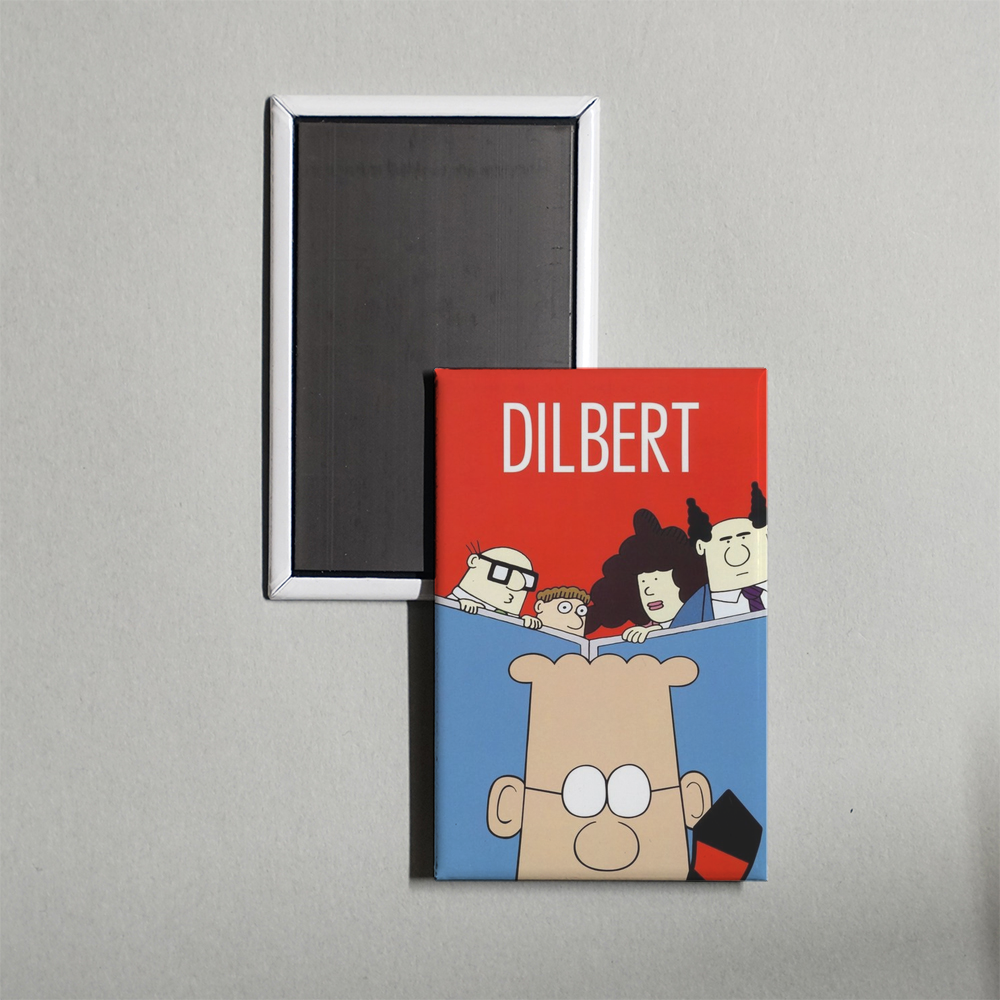 Dilbert TV Show Fridge Magnet