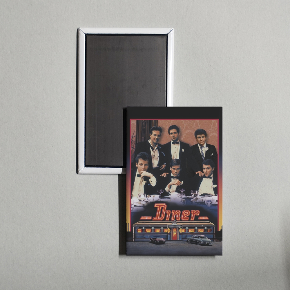 Diner Mini Movie Fridge Magnet