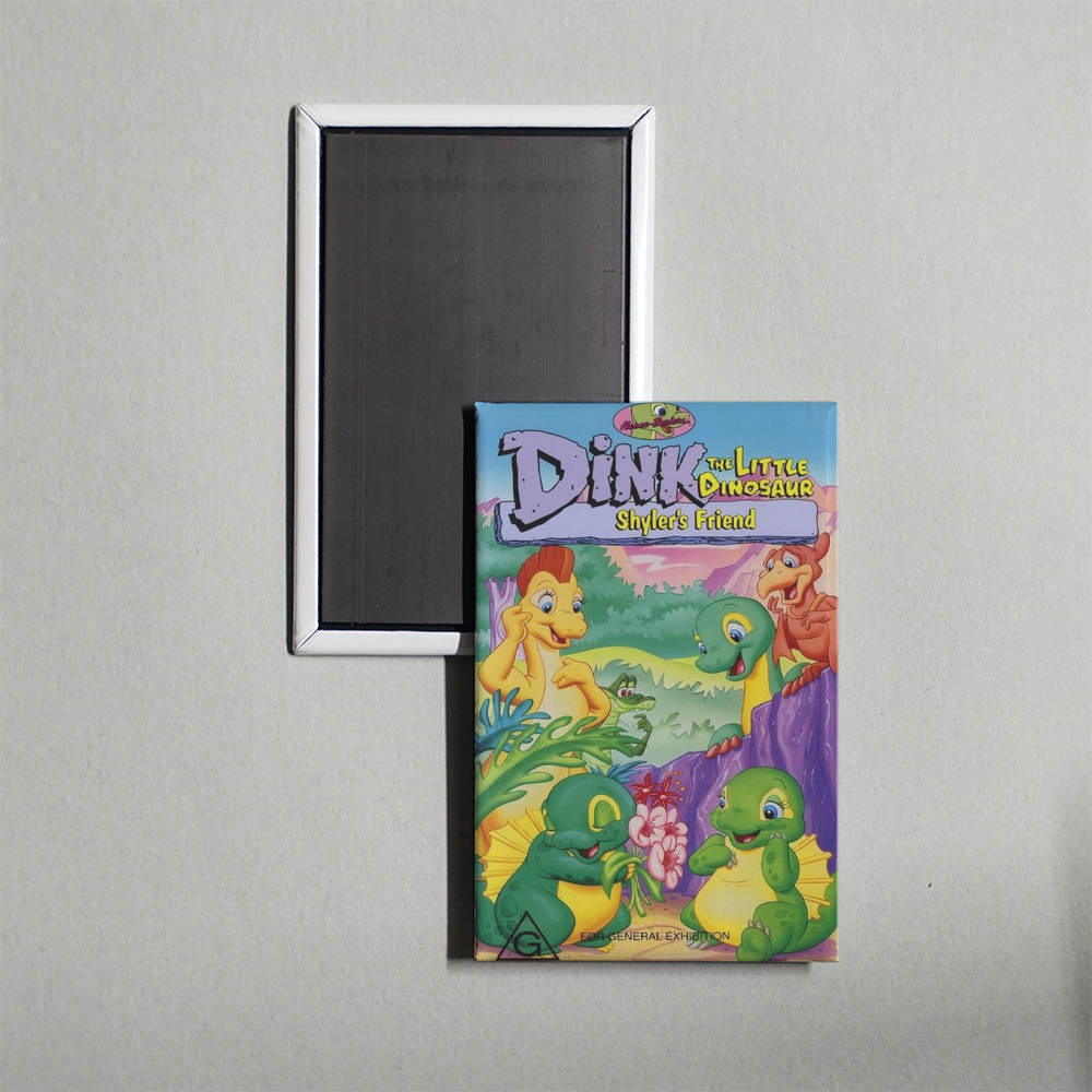 Dink, the Little Dinosaur TV Show Fridge Magnet