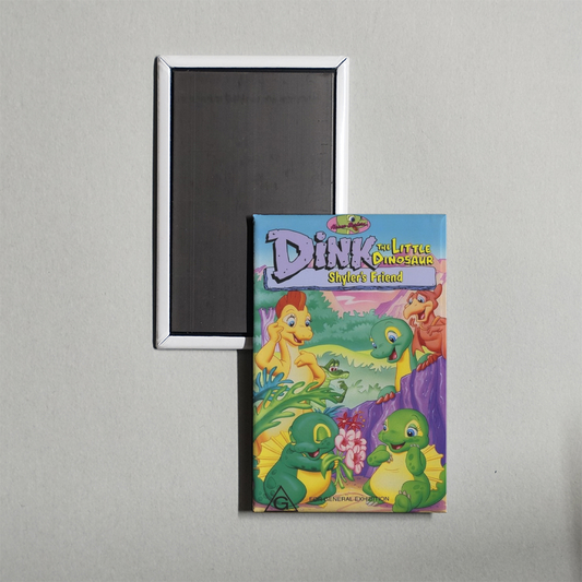 Dink, the Little Dinosaur TV Show Fridge Magnet