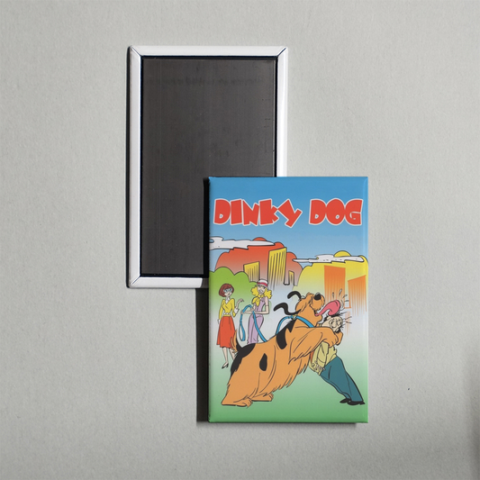 Dinky Dog TV Show Fridge Magnet