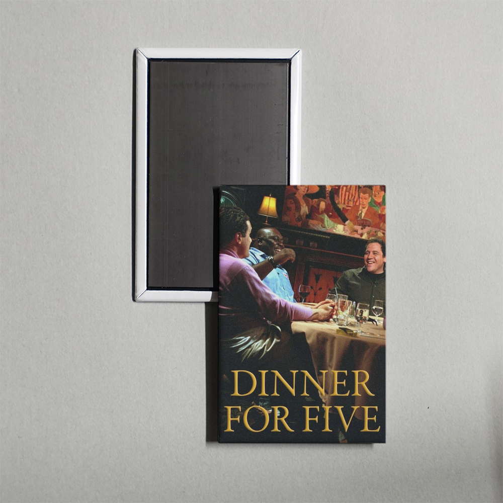 Dinner for Five TV Show Fridge Magnet