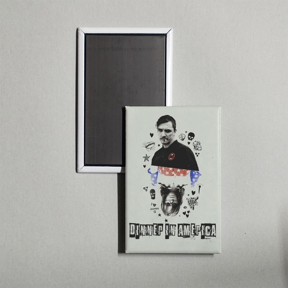 Dinner in America Mini Movie Fridge Magnet