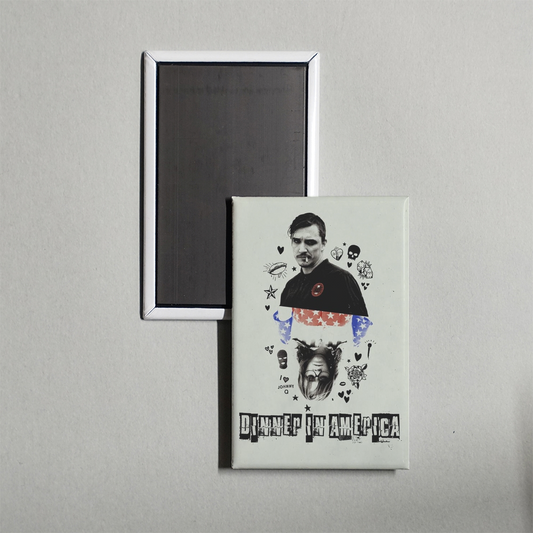 Dinner in America Mini Movie Fridge Magnet