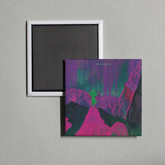 Dinosaur Jr. - Give a Glimpse of What Yer Not Album Cover Fridge Magnet