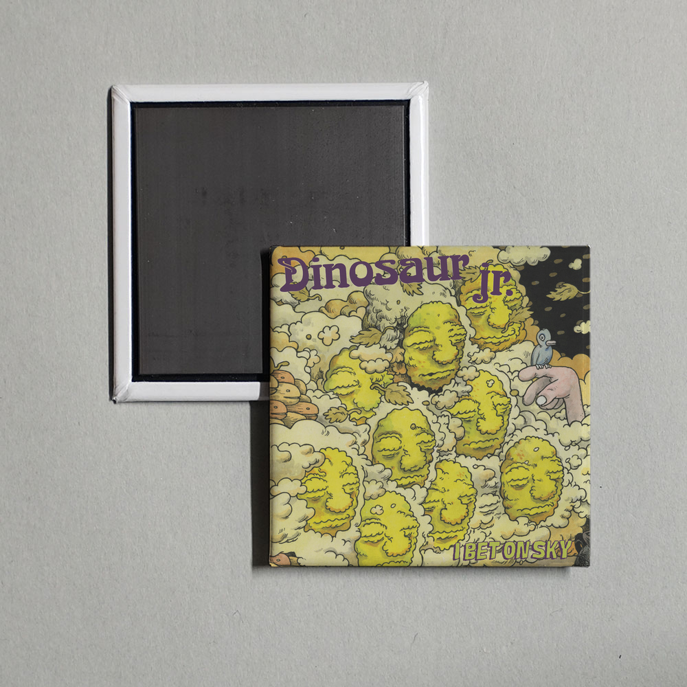 Dinosaur Jr. - I Bet On Sky Album Cover Fridge Magnet