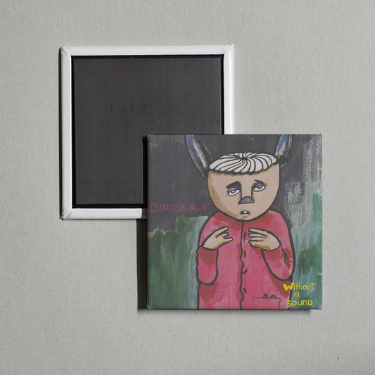 Dinosaur Jr. - Without a Sound Album Cover Fridge Magnet