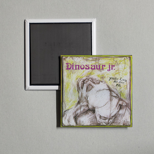 Dinosaur Jr. - You're Living All Over Me Album Cover Fridge Magnet