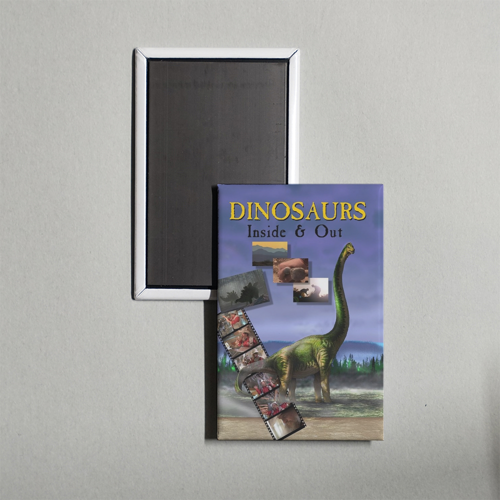 Dinosaurs Inside & Out TV Show Fridge Magnet