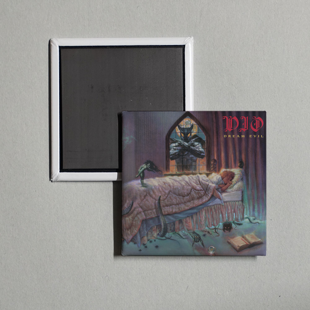 Dio - Dream Evil (2016 Remaster) Album Cover Fridge Magnet