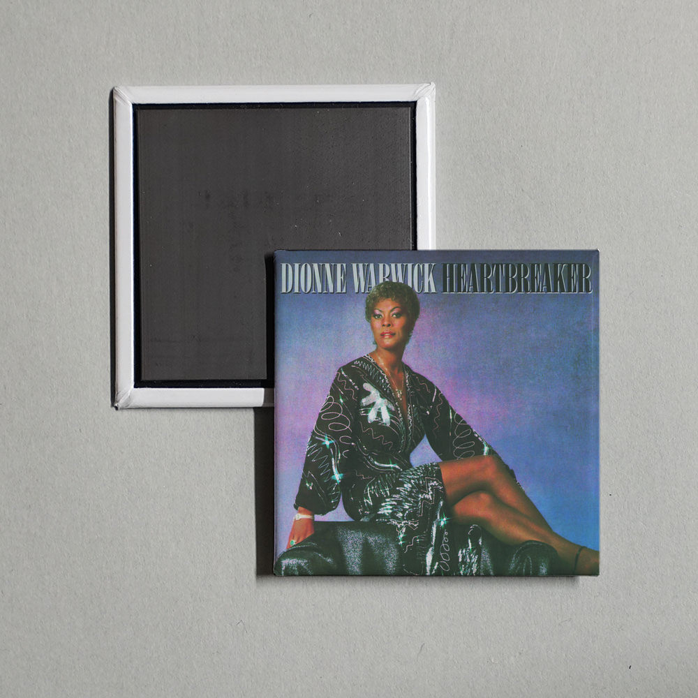 Dionne Warwick - Heartbreaker Album Cover Fridge Magnet