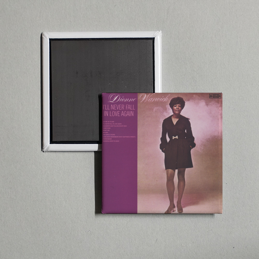 Dionne Warwick - I'll Never Fall in Love Again Album Cover Fridge Magnet