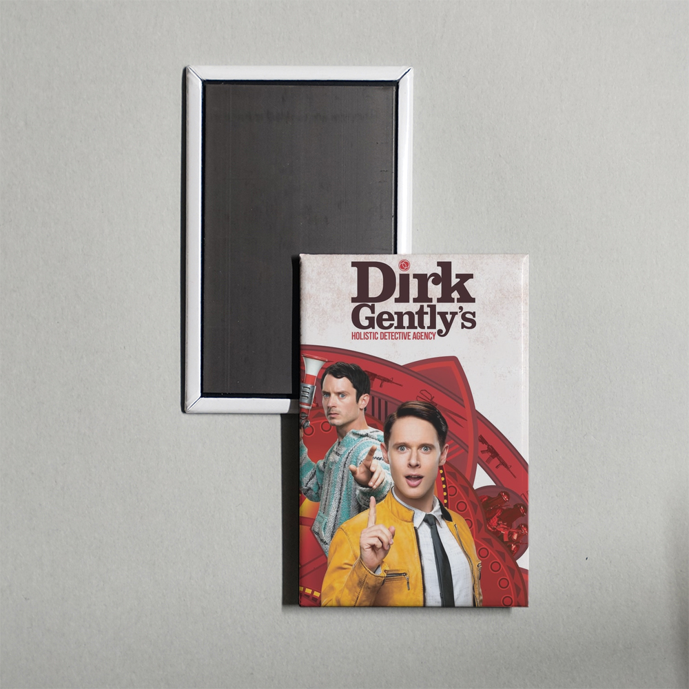 Dirk Gently's Holistic Detective Agency TV Show Fridge Magnet