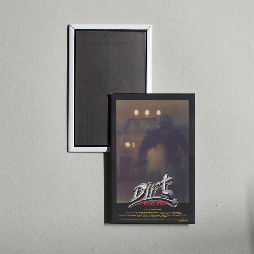 Dirt Mini Movie Fridge Magnet