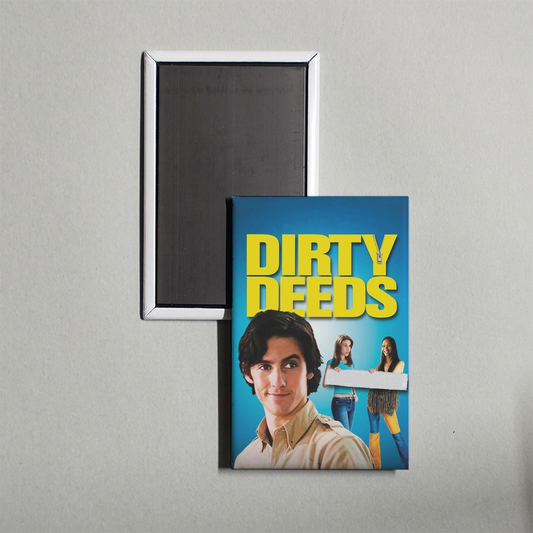 Dirty Deeds Mini Movie Fridge Magnet