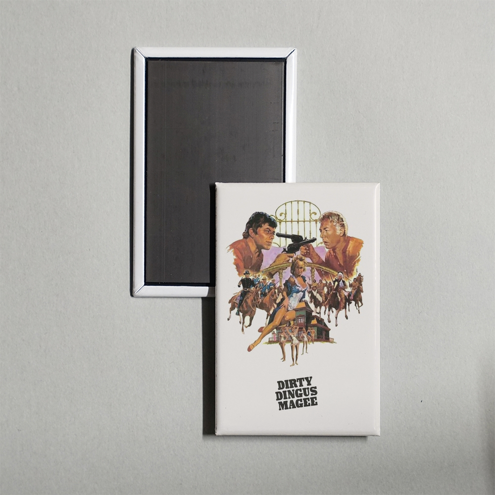 Dirty Dingus Magee Mini Movie Fridge Magnet