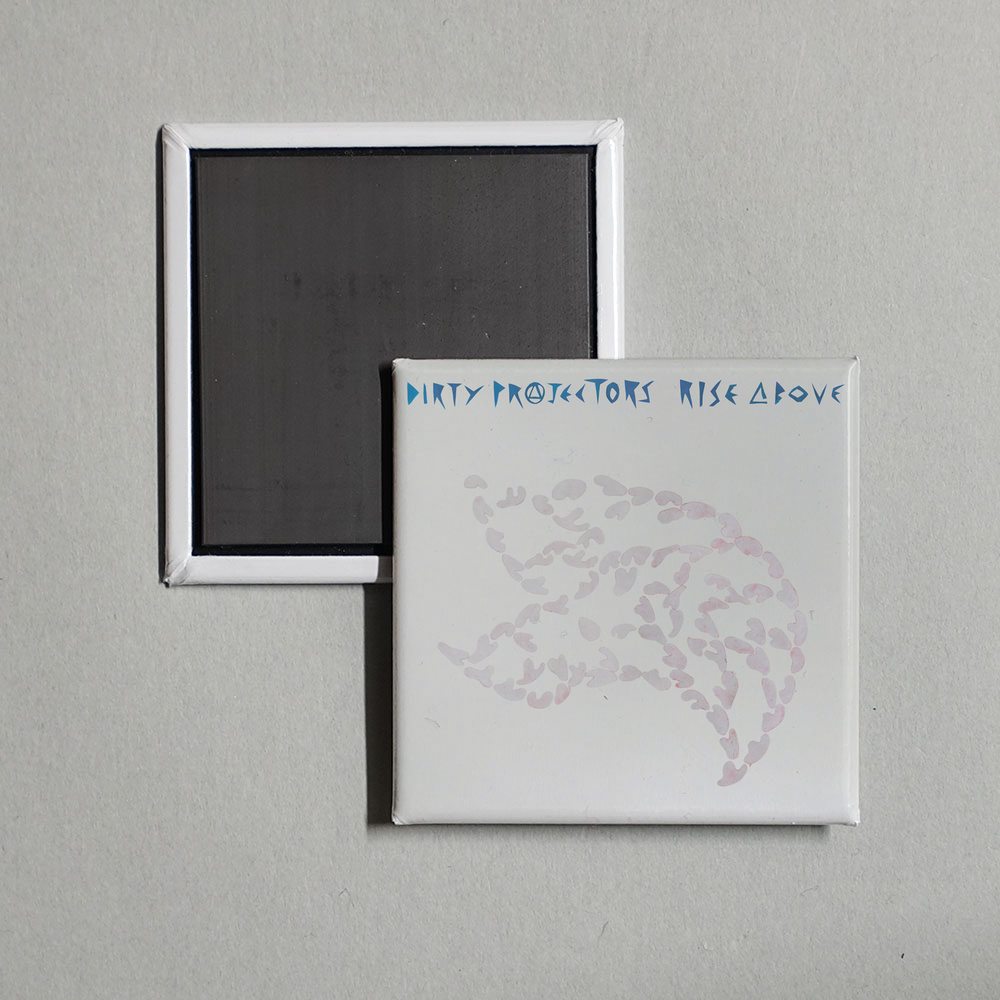Dirty Projectors - Rise Above Album Cover Fridge Magnet