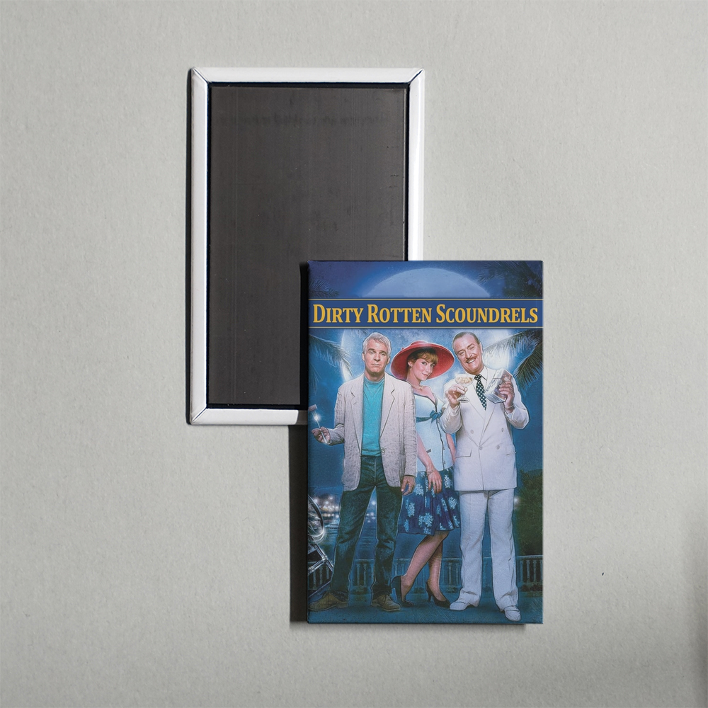 Dirty Rotten Scoundrels Mini Movie Fridge Magnet