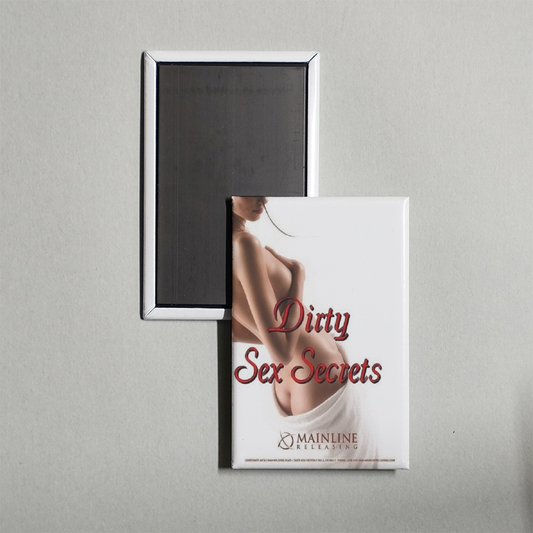 Dirty Sex Secrets Mini Movie Fridge Magnet