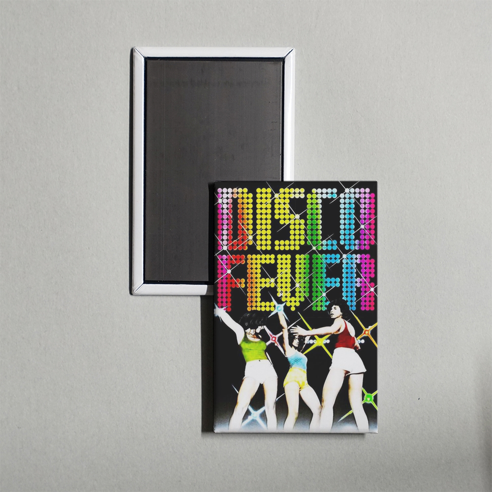 Disco Fever Mini Movie Fridge Magnet