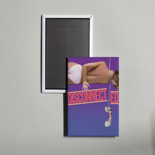 Disconnected Mini Movie Fridge Magnet