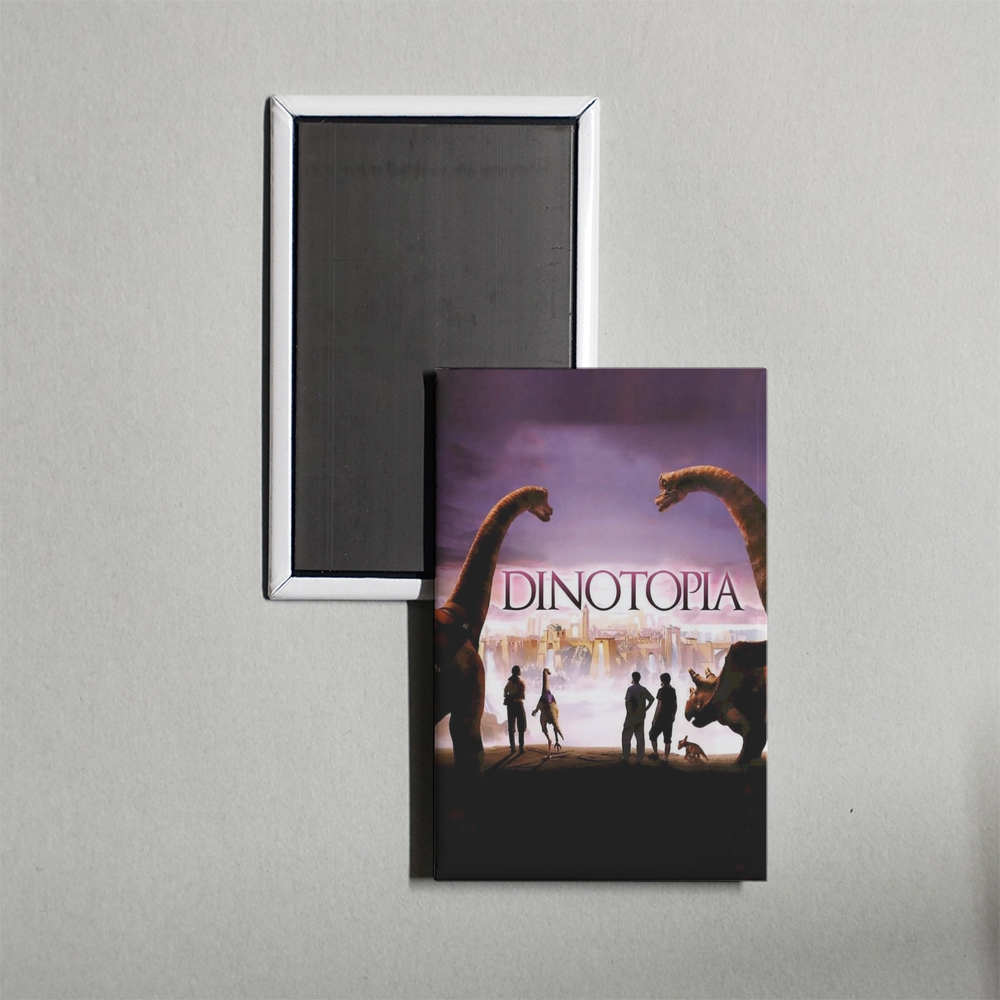 Discovering Dinotopia Mini Movie Fridge Magnet