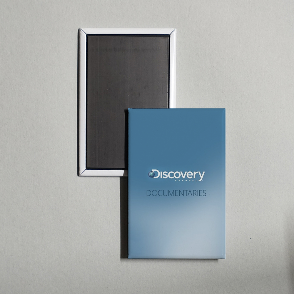 Discovery Channel Documentaries TV Show Fridge Magnet