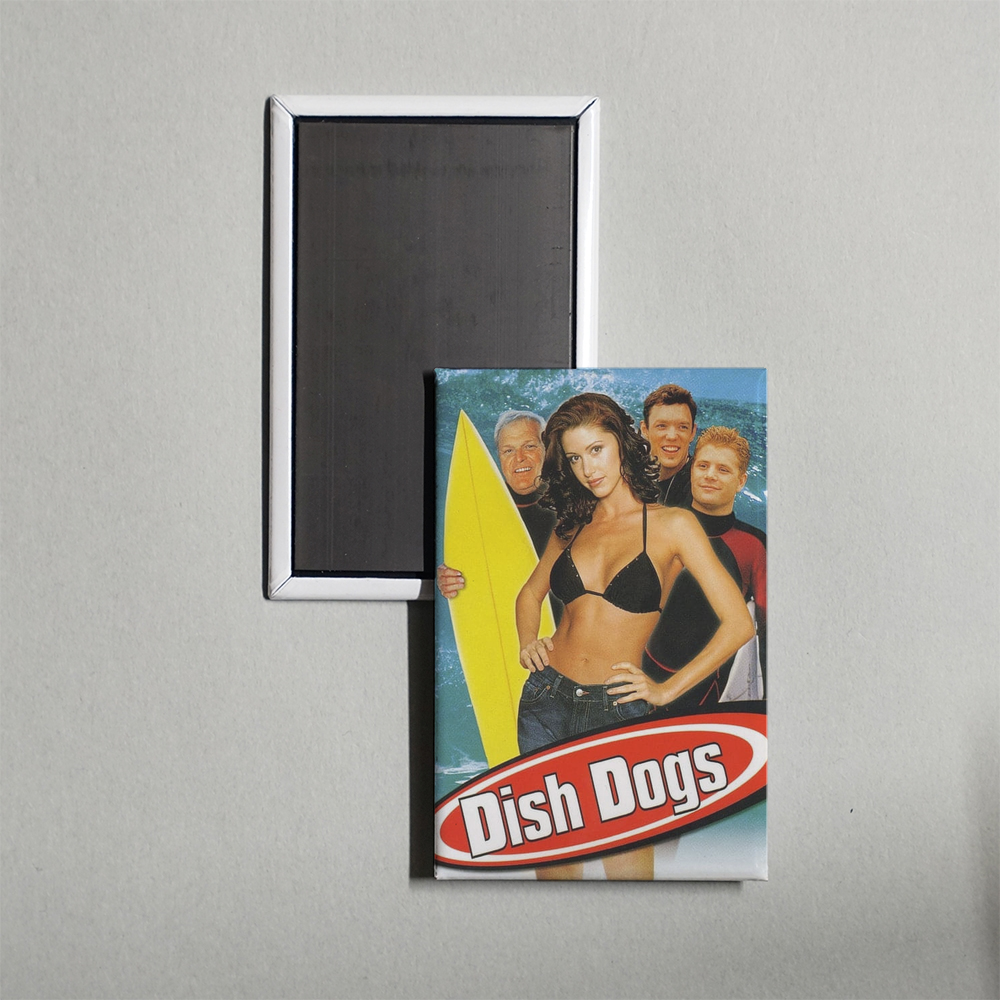 Dish Dogs Mini Movie Fridge Magnet