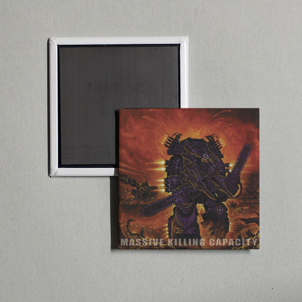 Dismember - Massive Killing Capacity Album Cover Fridge Magnet