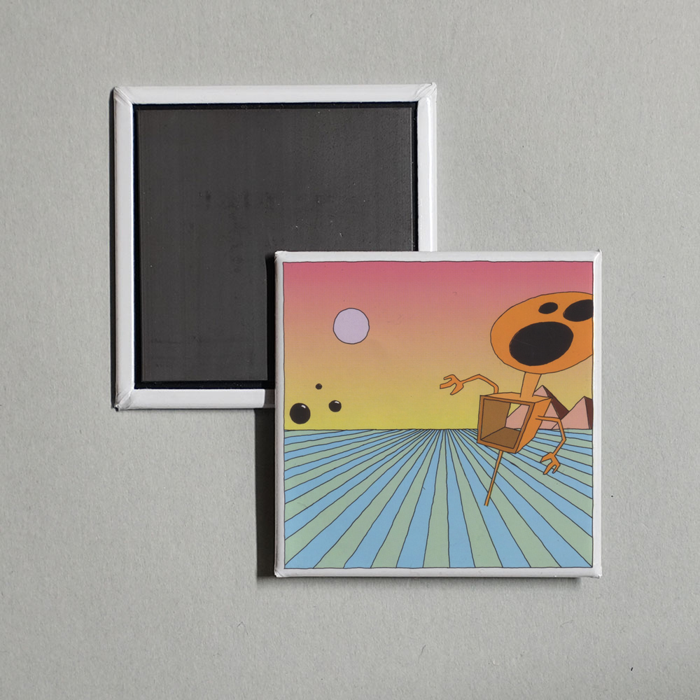 Dismemberment Plan - Emergency & I Album Cover Fridge Magnet