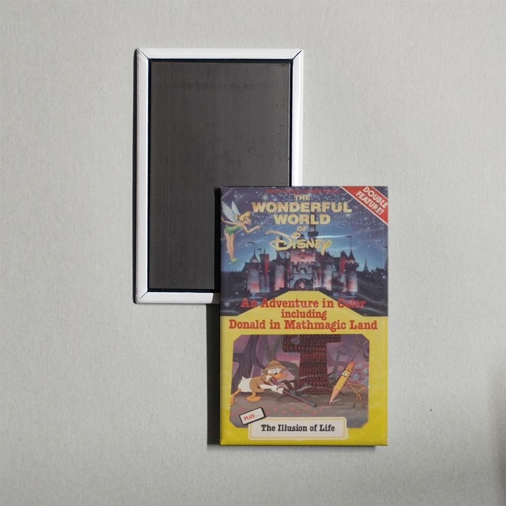 Disney Animation The Illusion of Life Mini Movie Fridge Magnet