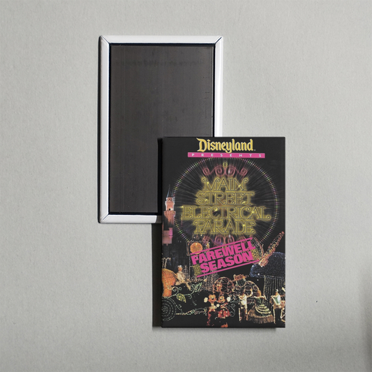 Disney Presents Main Street Electrical Parade - Farewell Season Mini Movie Fridge Magnet