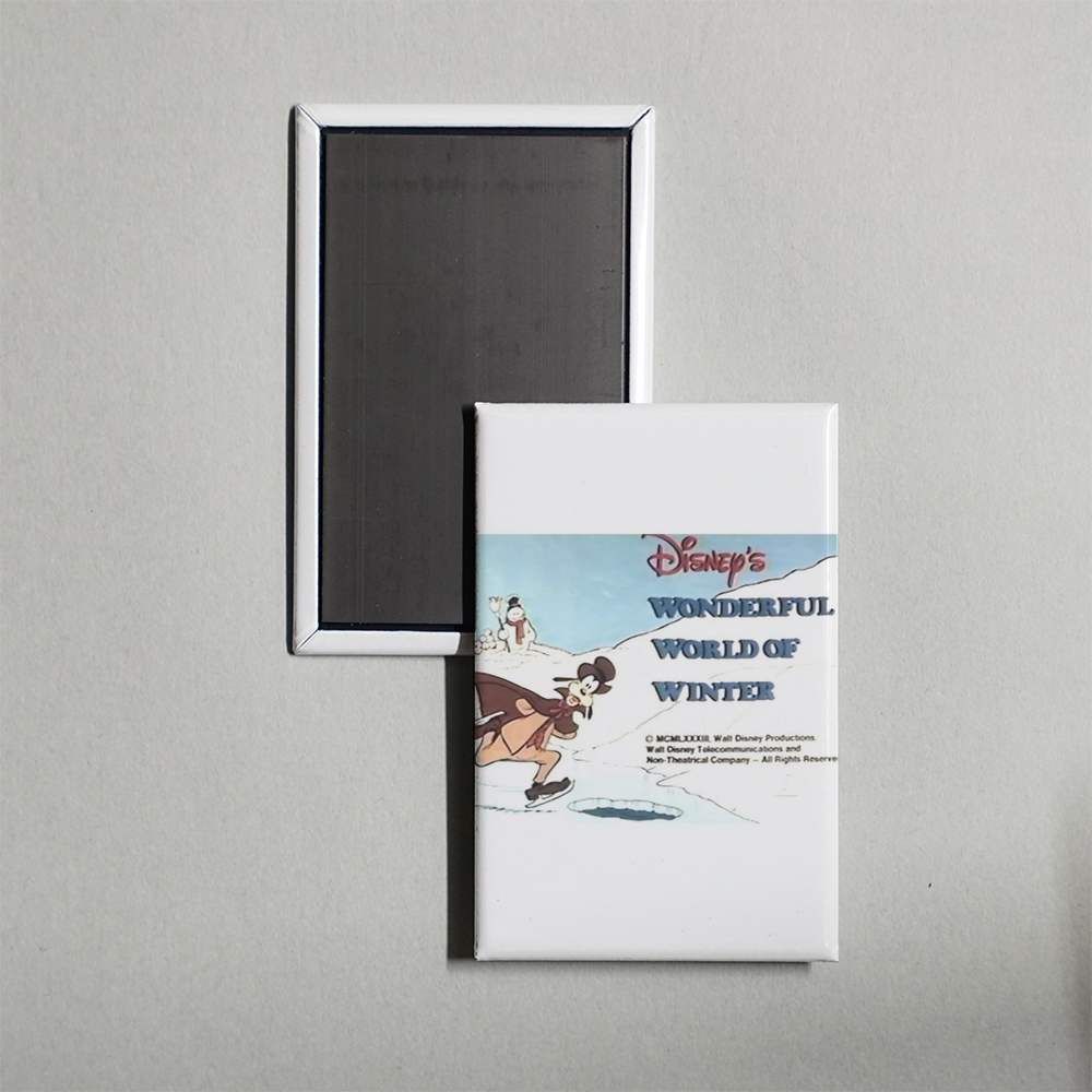 Disney's Wonderful World of Winter Mini Movie Fridge Magnet