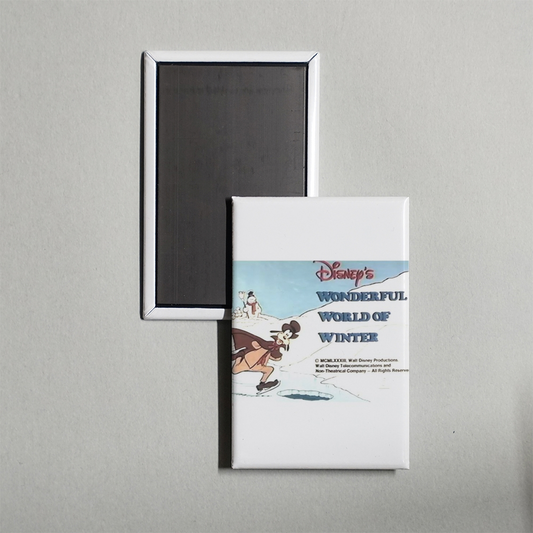 Disney's Wonderful World of Winter Mini Movie Fridge Magnet
